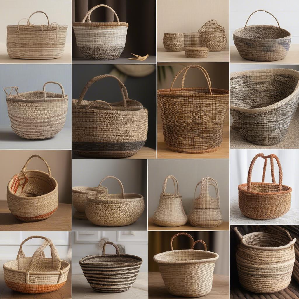 Authentic Ghanaian Baskets from Fair Trade Organizations