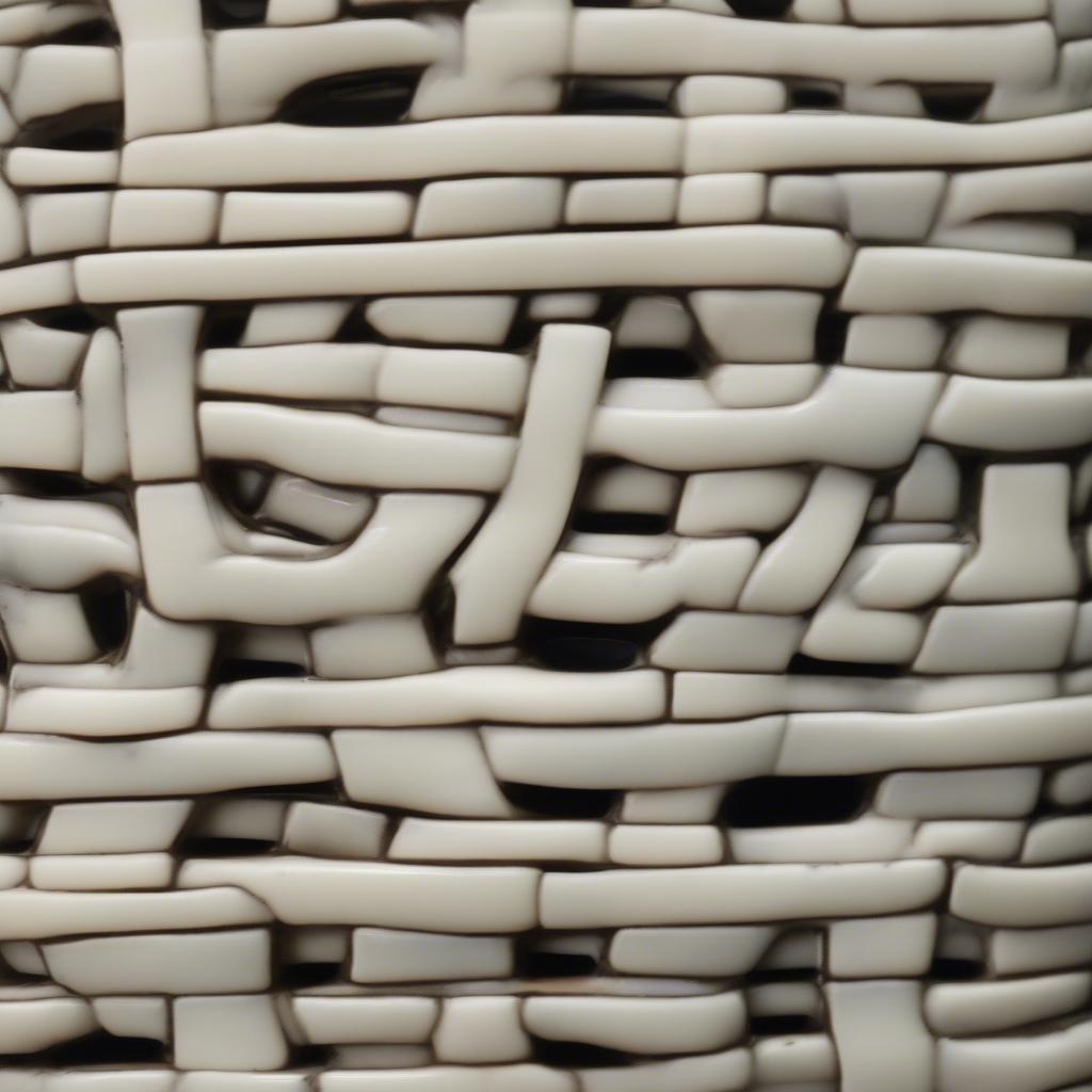 Authentic Korean Basket Weave Porcelain Marks and Signatures