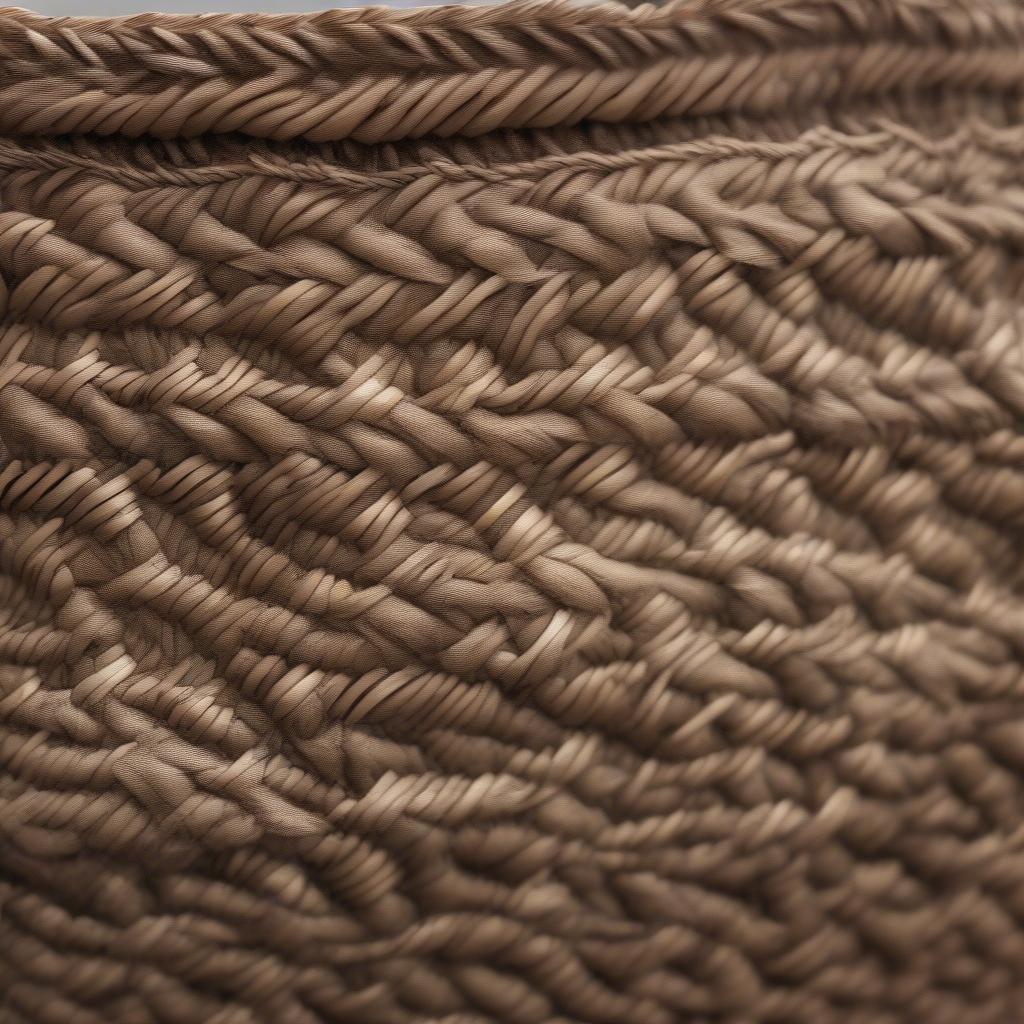 Authentic Vanuatu Woven Bag Details