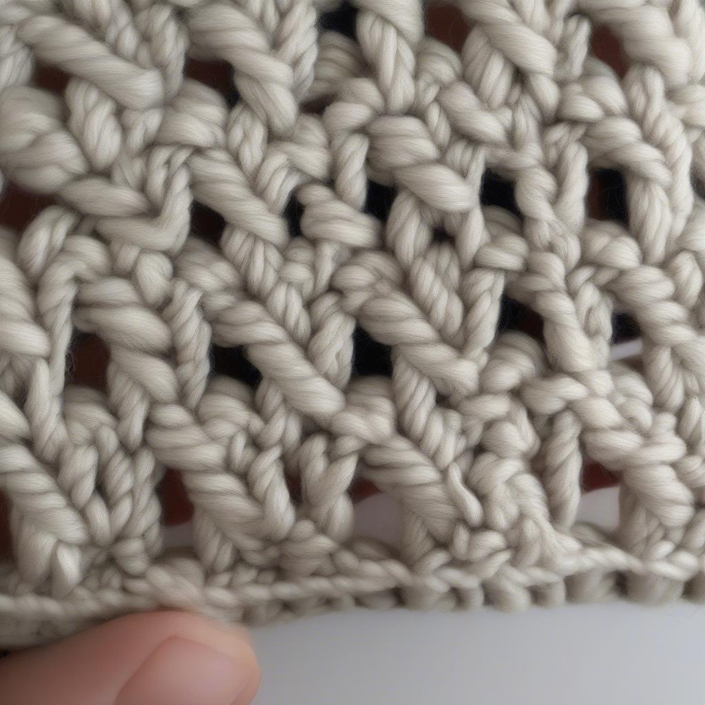 B Hooked Basket Weave Crochet Stitch Tutorial