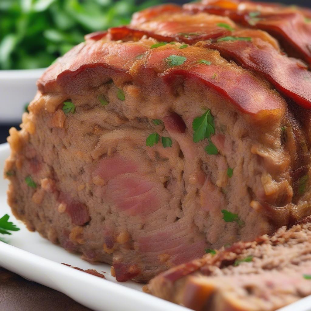 Bacon Basket Weave Meatloaf Overview