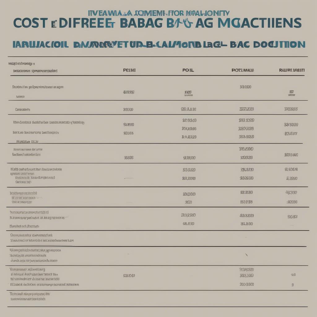 Cost Comparison of Different Bag Making Machines