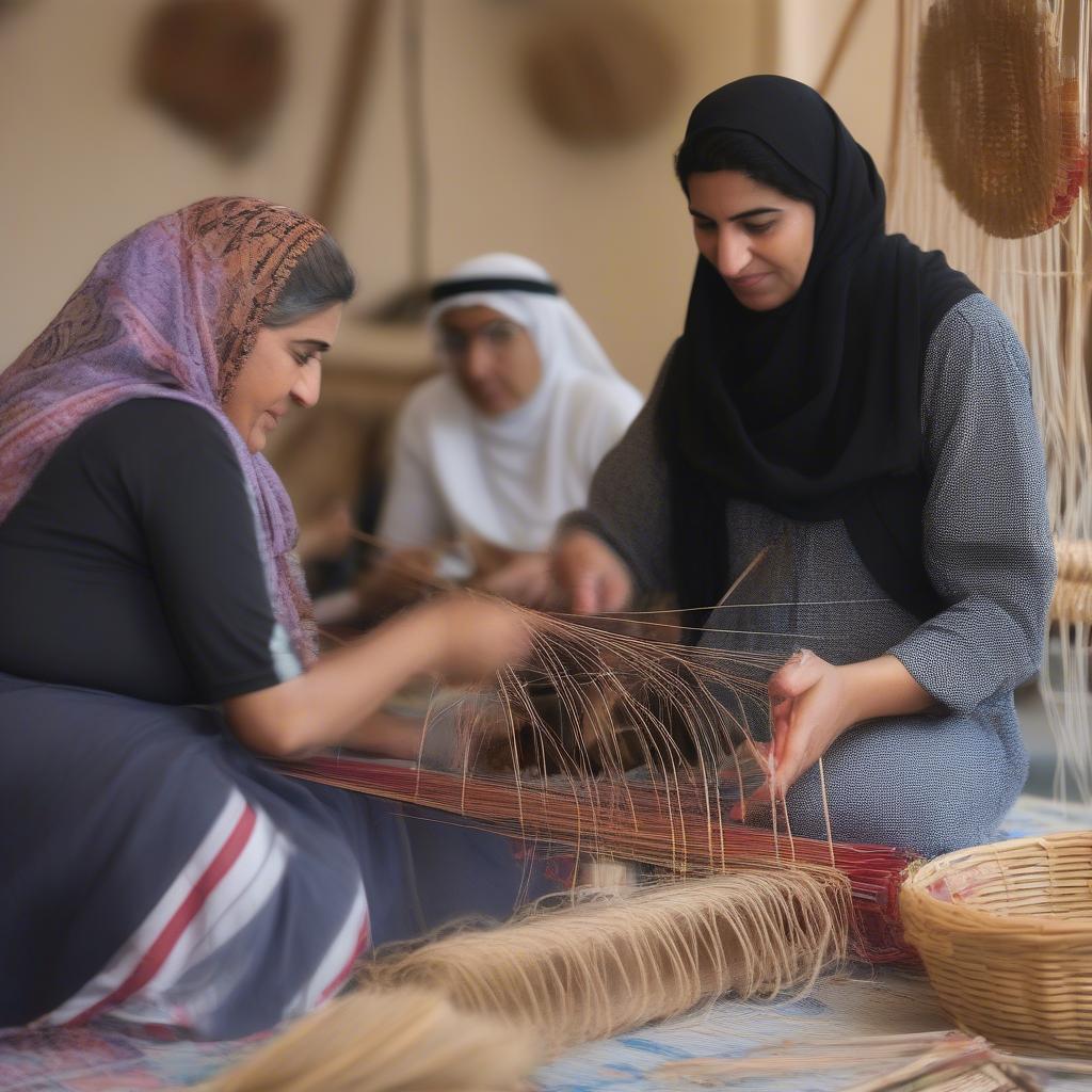 Bahraini Basket Weaving Workshop