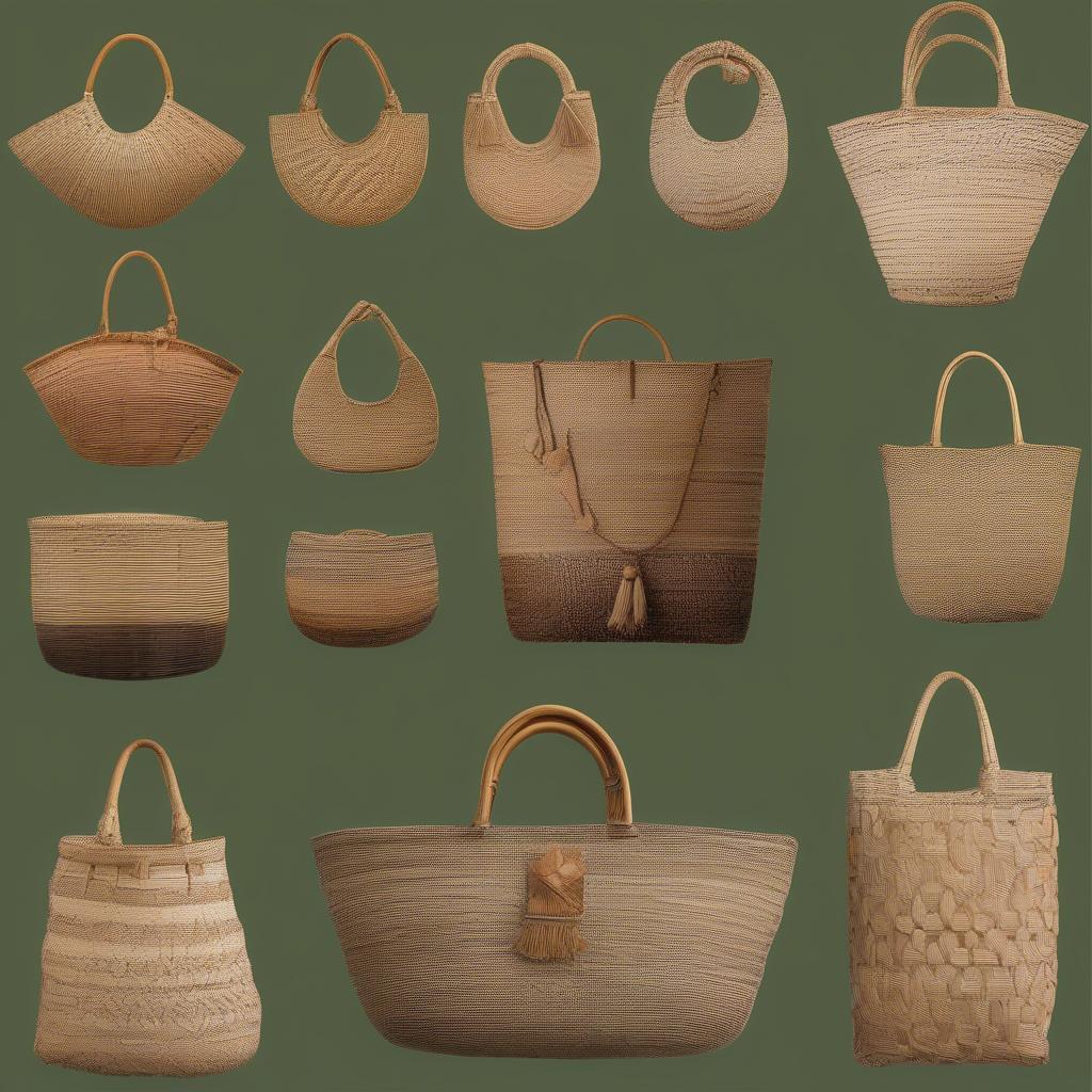 Different Types of Balinese Woven Bags