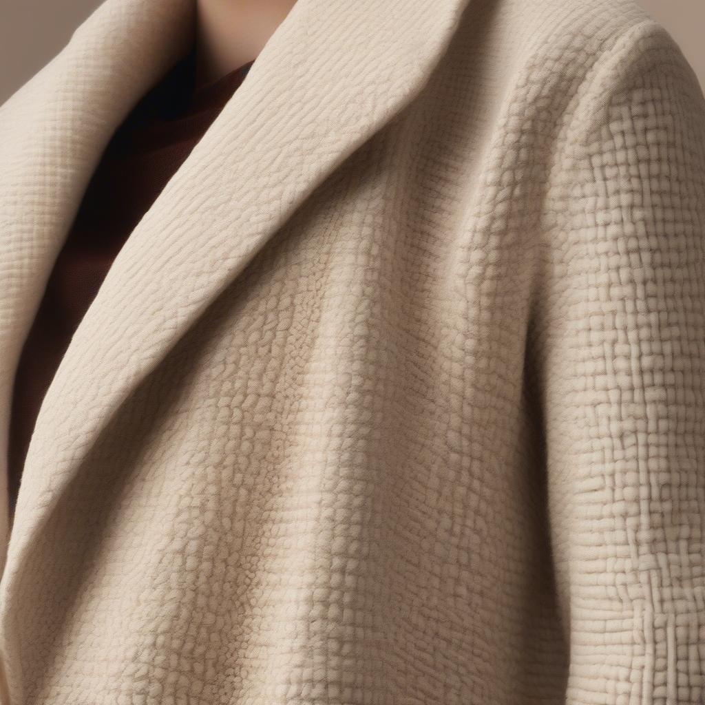 Classic Banana Republic Basket Weave Sweater Coat