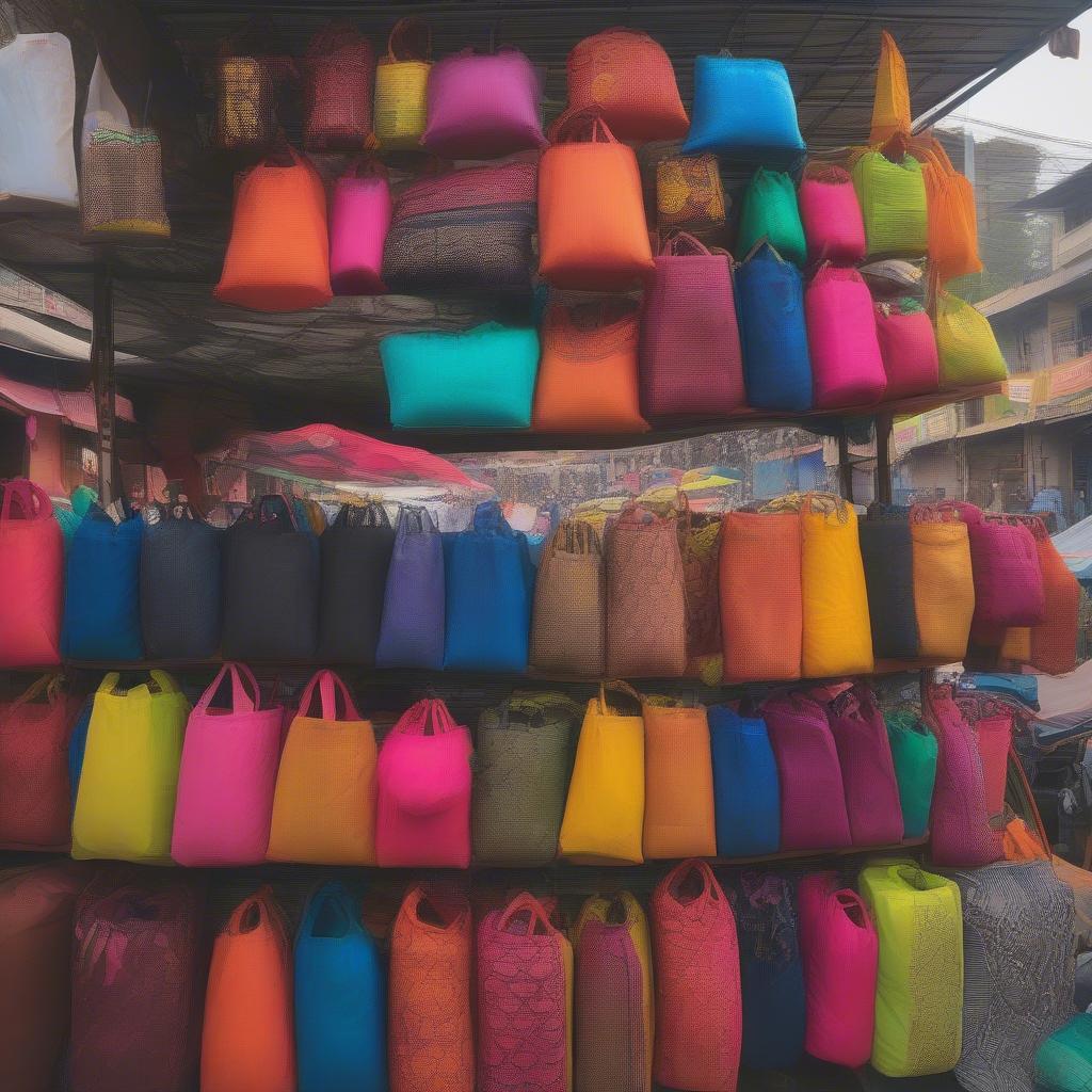 Bangalore's bustling non-woven bag market