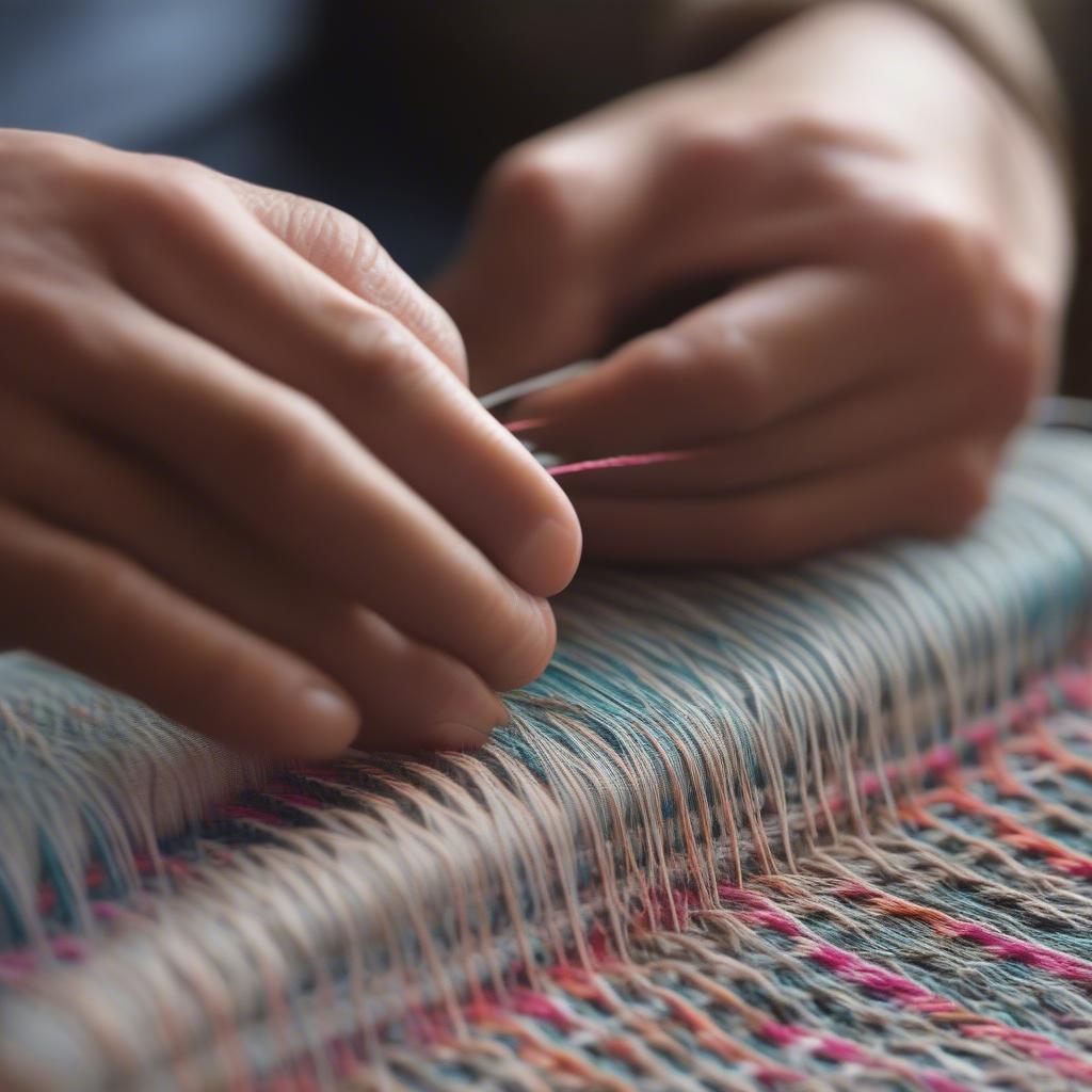 Basic Basket Weaving Techniques on a Small Loom