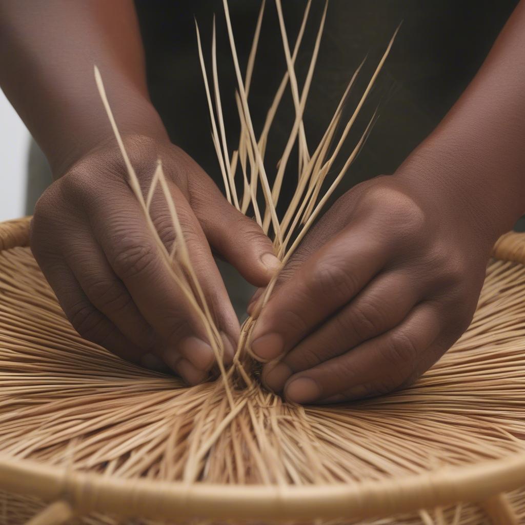 The Over-Under Basket Weaving Technique