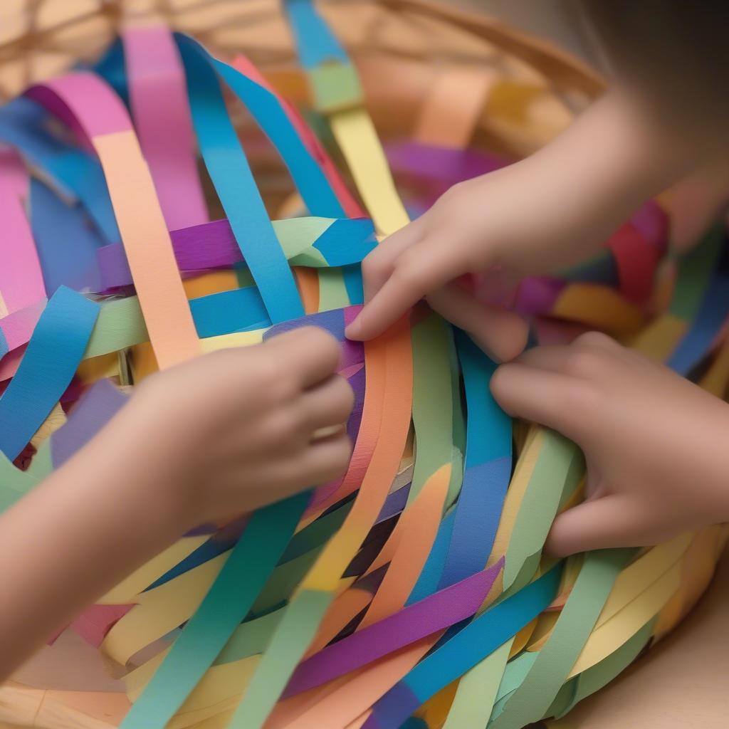 Basic Basket Weaving Techniques for Kids