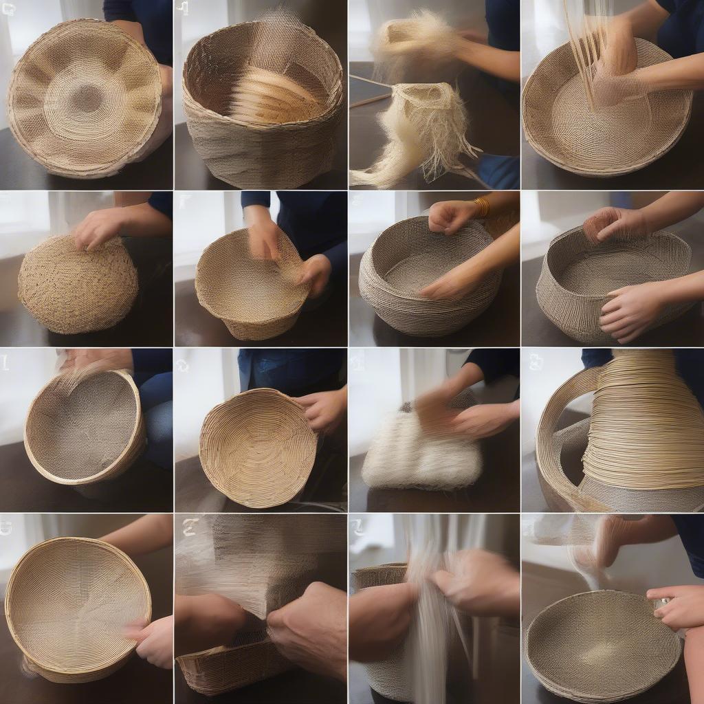 Step-by-step Basket Weaving Techniques