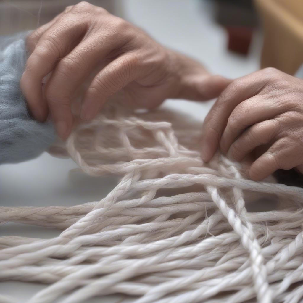 Basic Plastic Bag Weaving Techniques