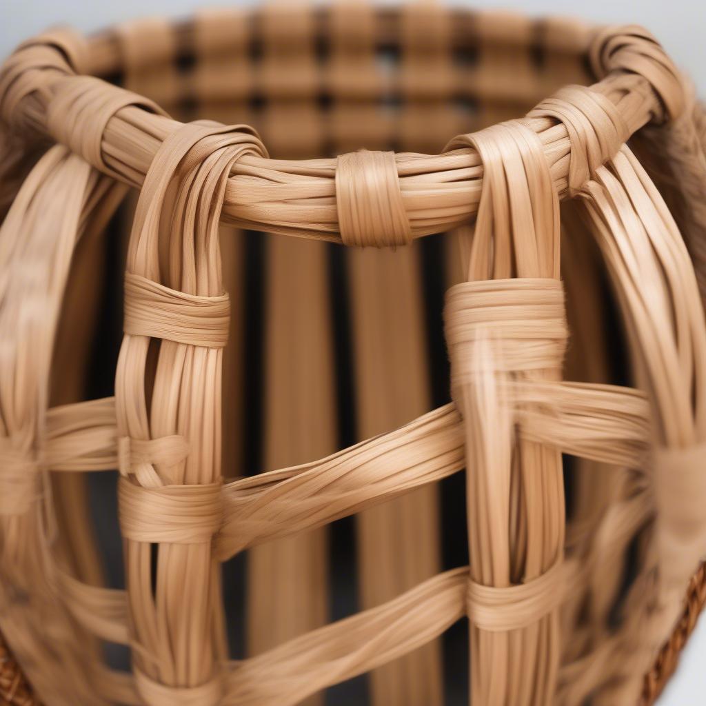 Basket weave back cinch technique demonstration