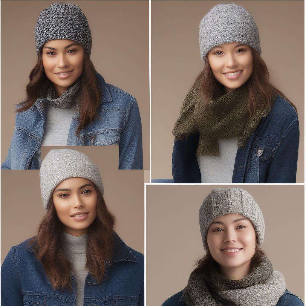 Styling a Basket Weave Beanie for Different Occasions