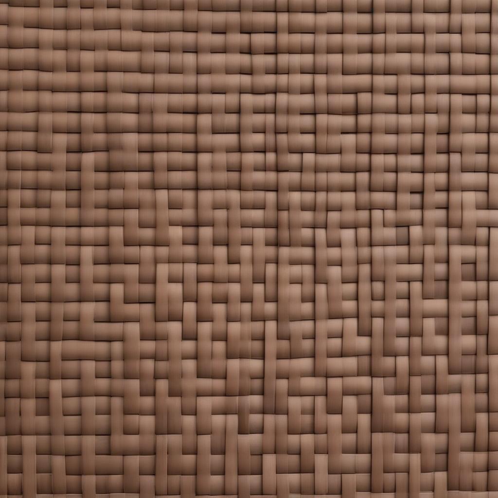 Close-up view of a basket weave brick pattern showcasing its interlocking structure and detailed texture.