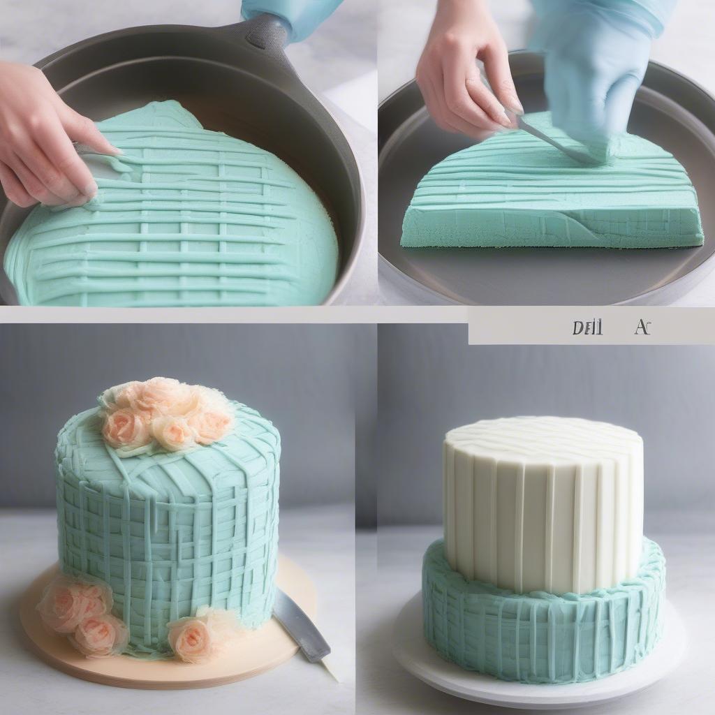 Basket Weave Cake Decorating Tutorial