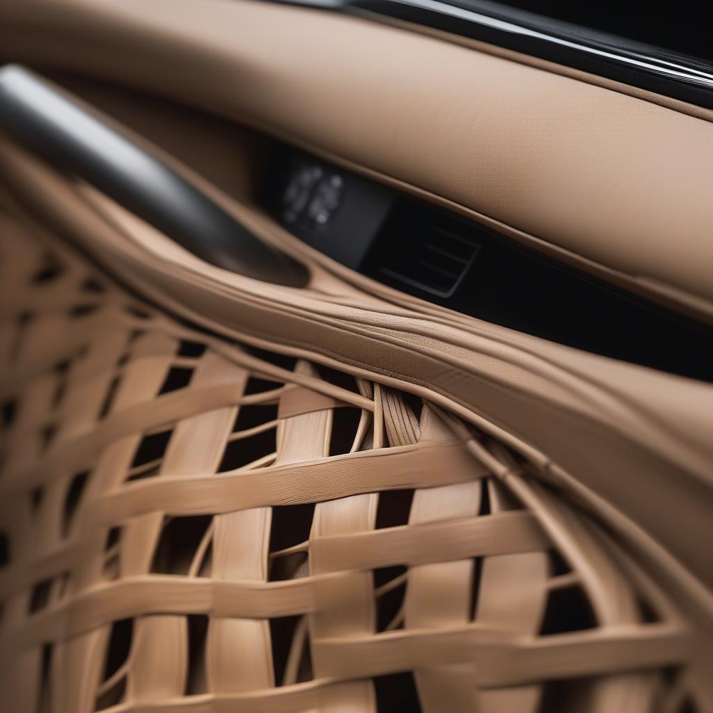 Basket Weave Car Door Panels