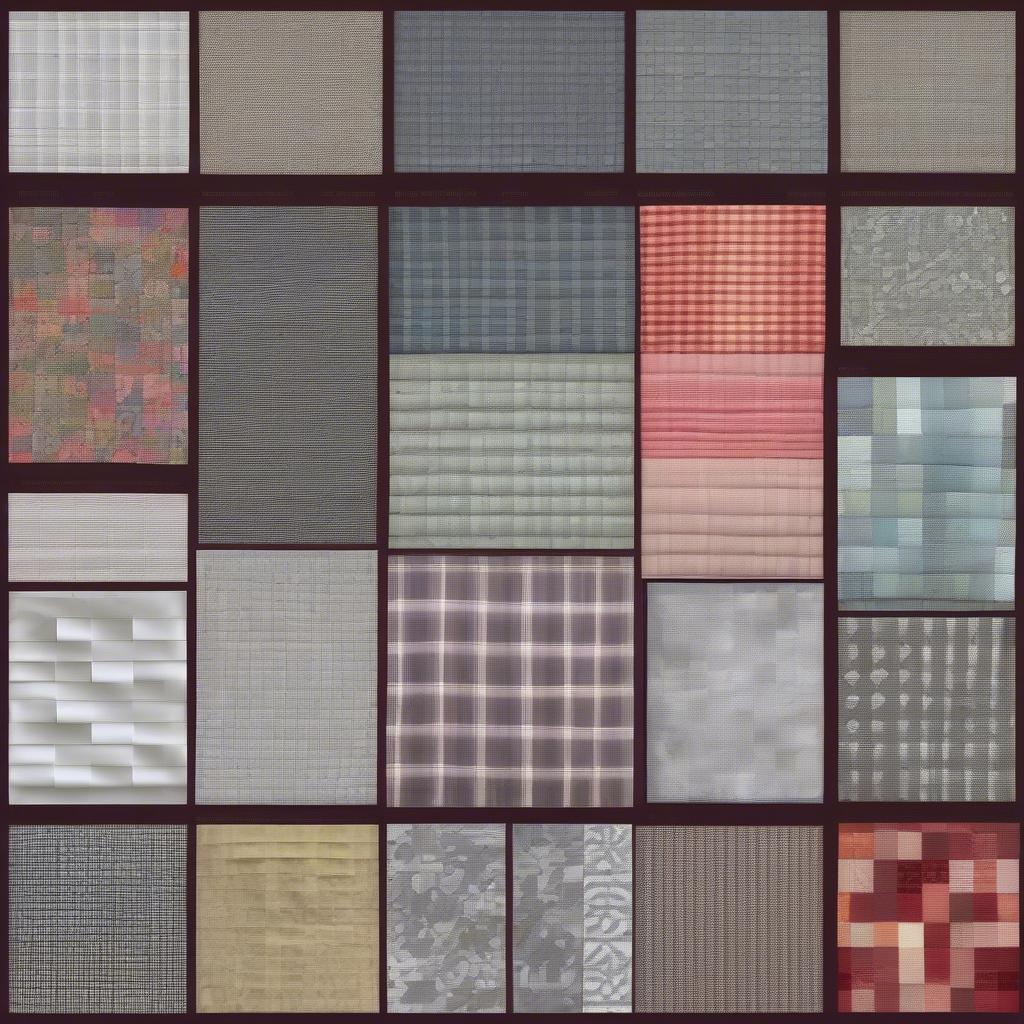 Basket Weave Color Combinations