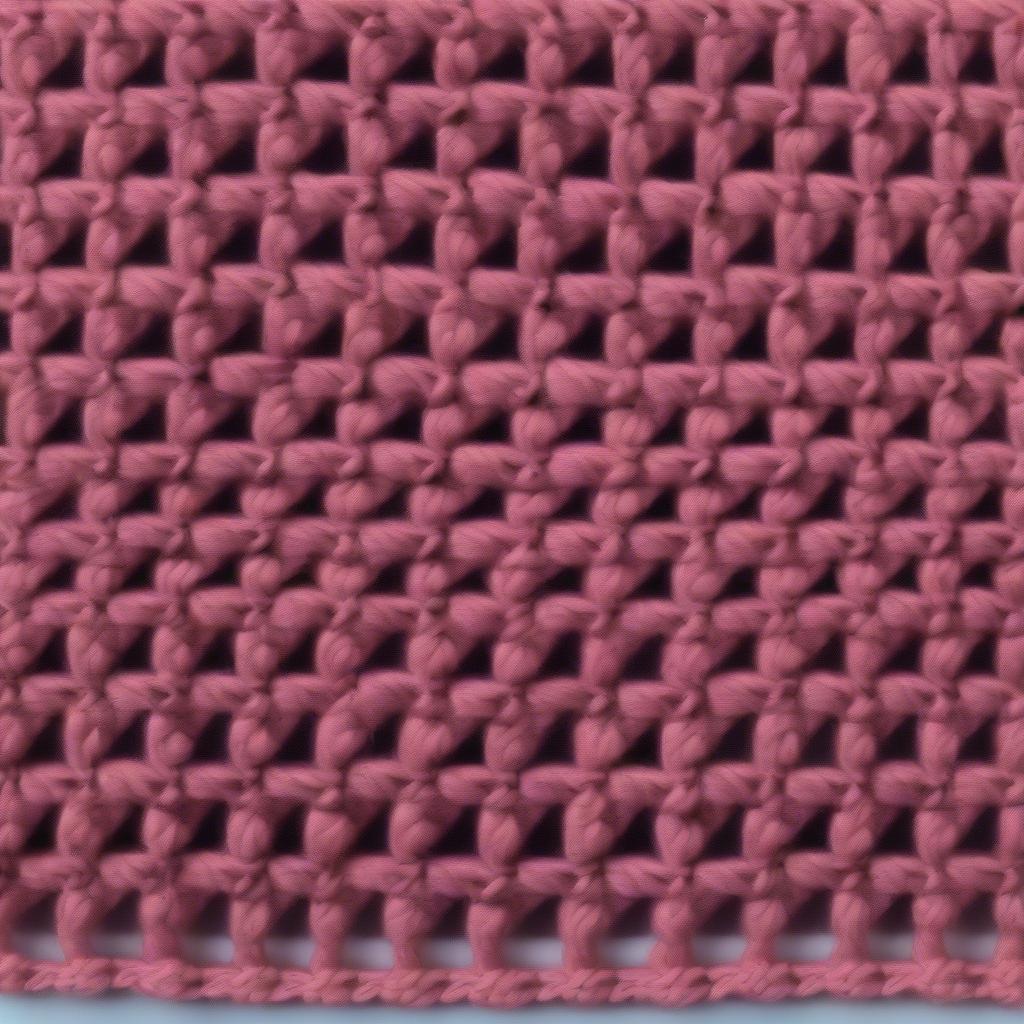 Step-by-Step Basket Weave Crochet Stitch