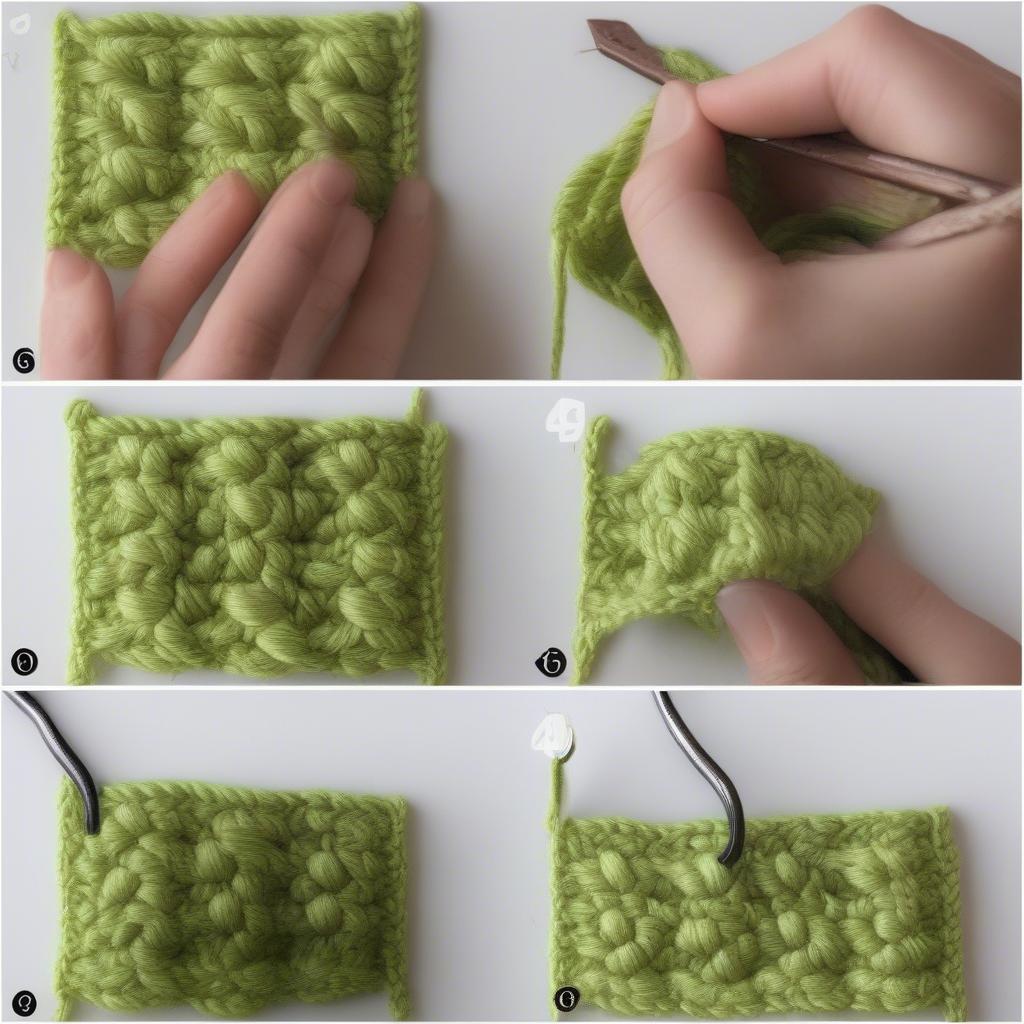 Basket Weave Crochet Stitch Tutorial