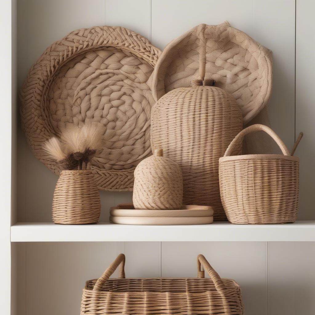 Basket Weave Decor Accessories