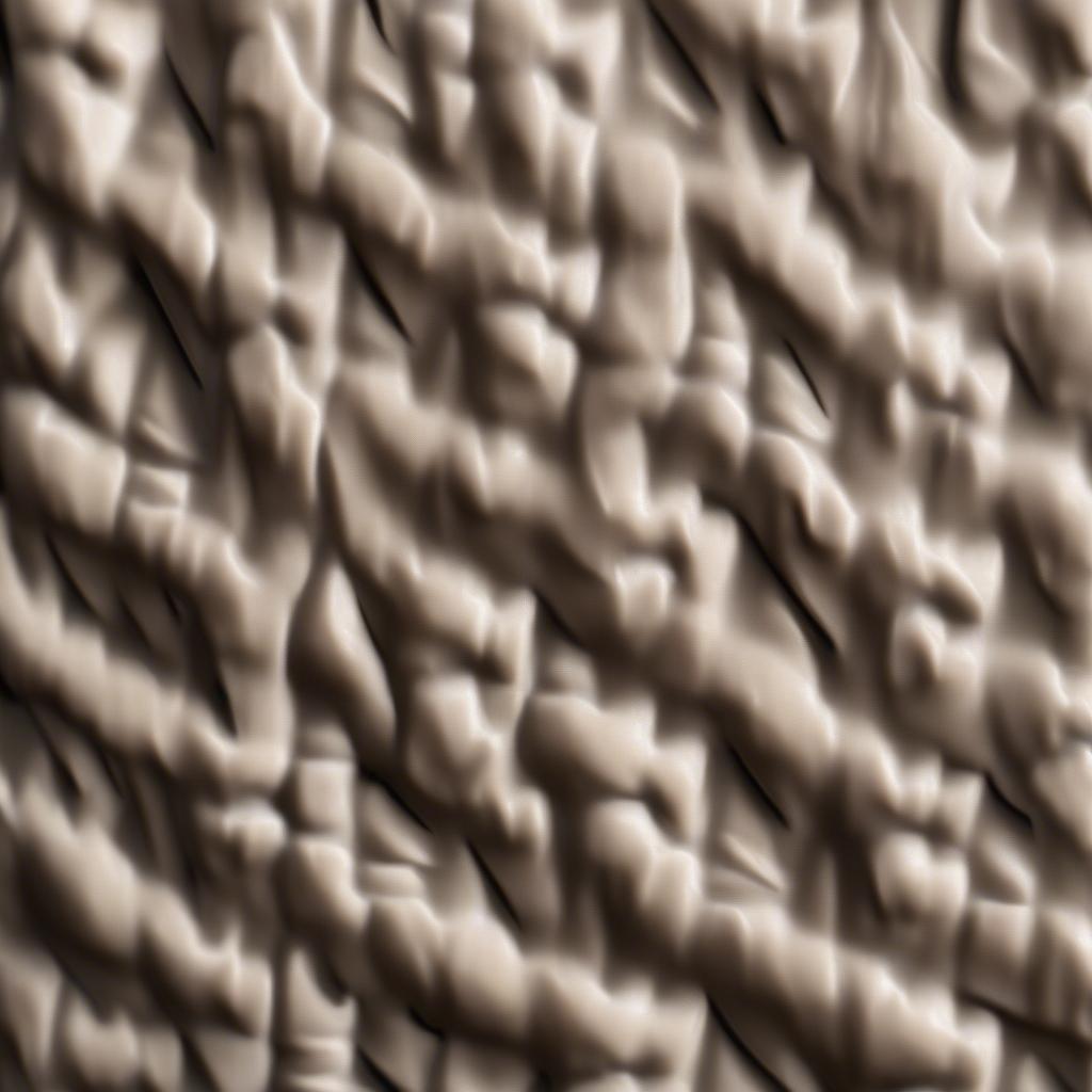 Basket weave embossed design on a piece of Berger pottery