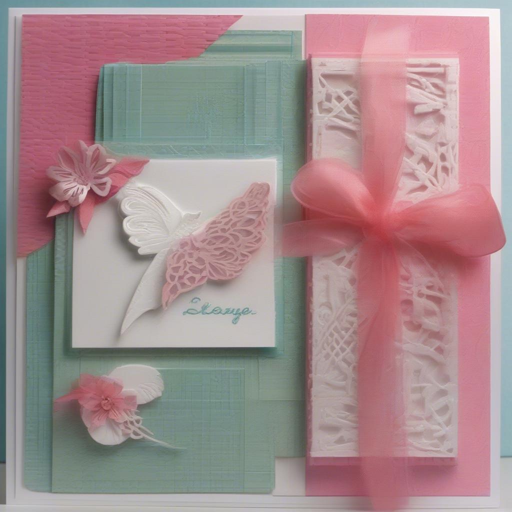 Project Ideas Using Basket Weave Embossing Folders