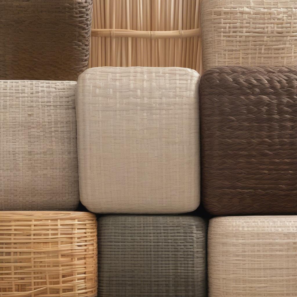 Basket Weave End Table Materials: Rattan, Wicker, and More