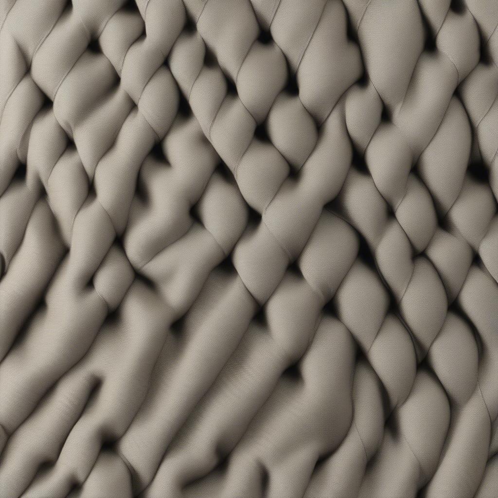 Close-up of Basket Weave Upholstery Fabric