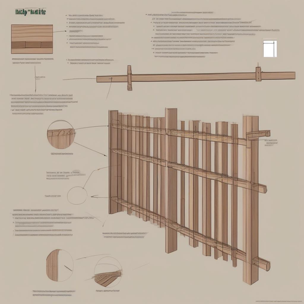 Building a Basket Weave Privacy Fence: Step-by-step construction process showcasing the weaving technique and materials used.