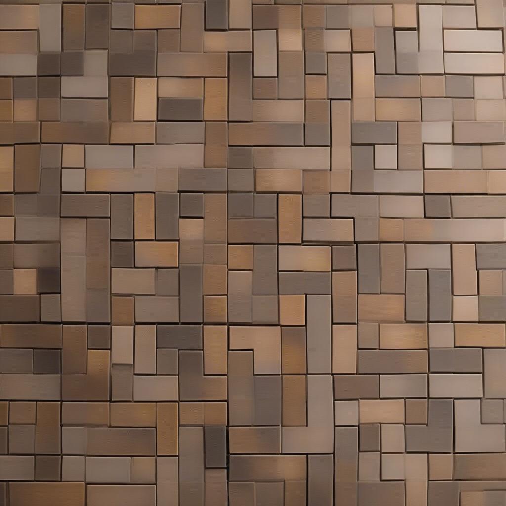 Basket Weave Fireplace Tile Design