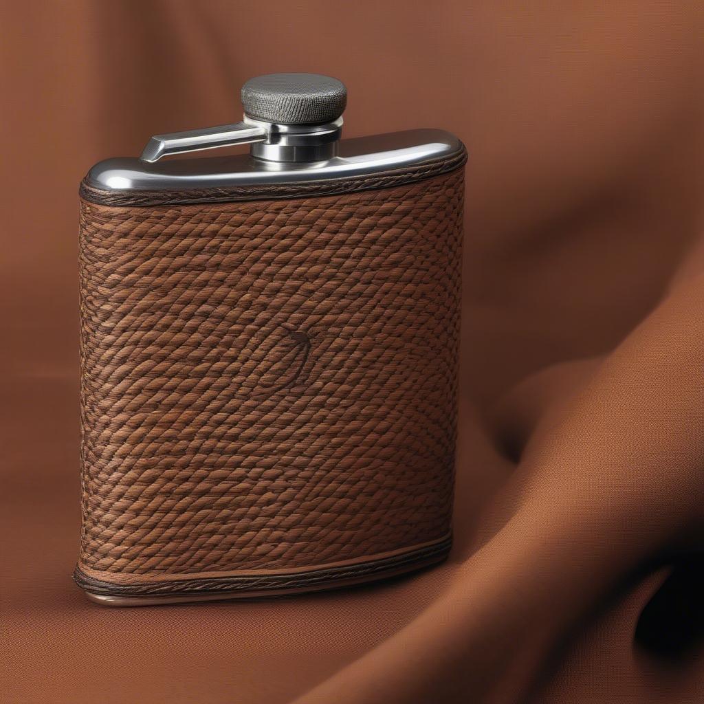 Basket Weave Flask from Dixie Gun Works