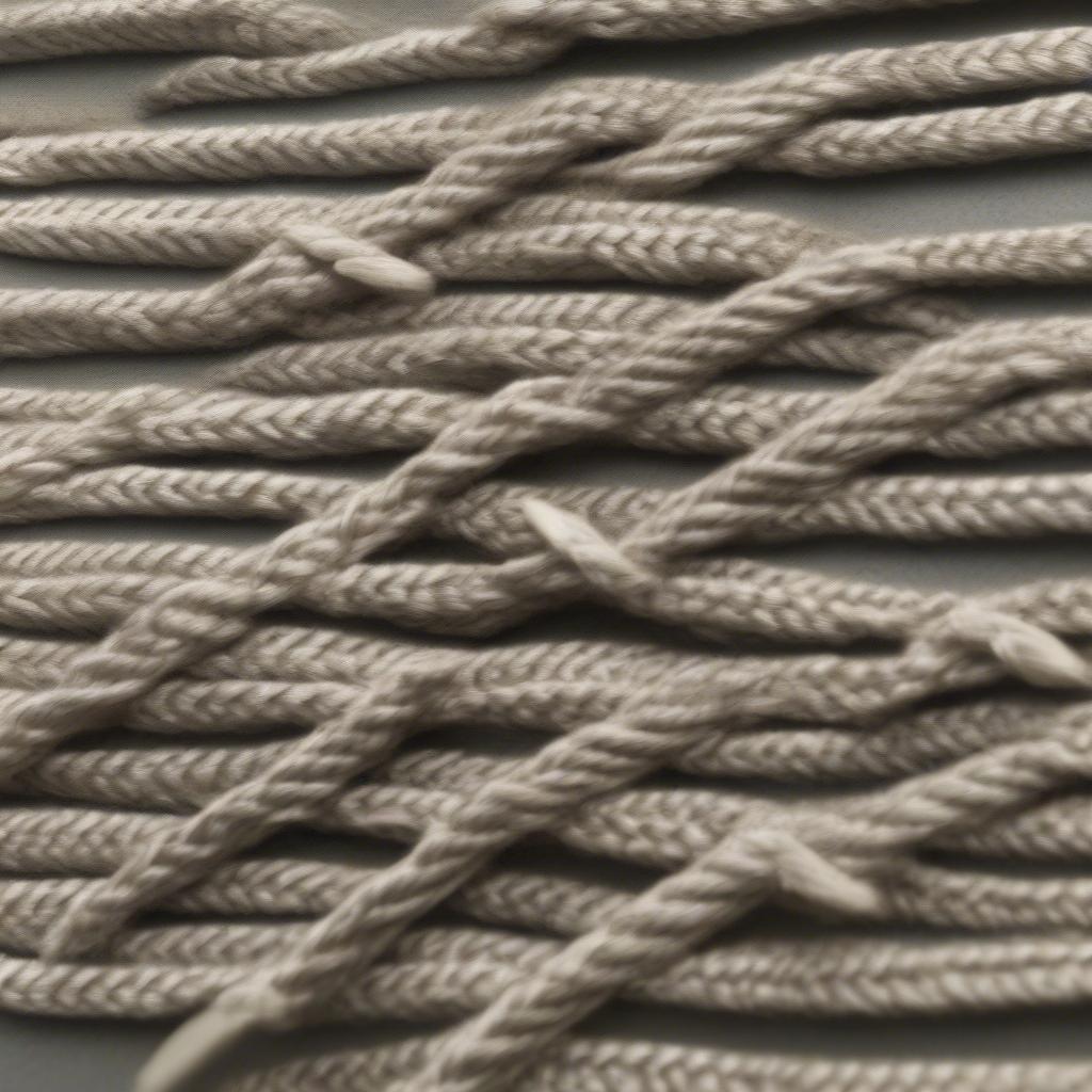 Basket Weave Friendship Bracelet Basic Knots