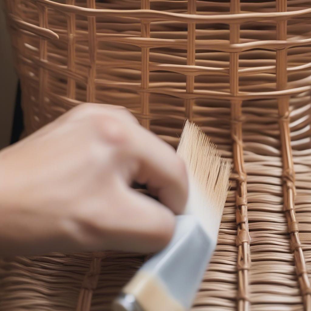 Cleaning and caring for basket weave furniture to maintain its beauty and longevity.