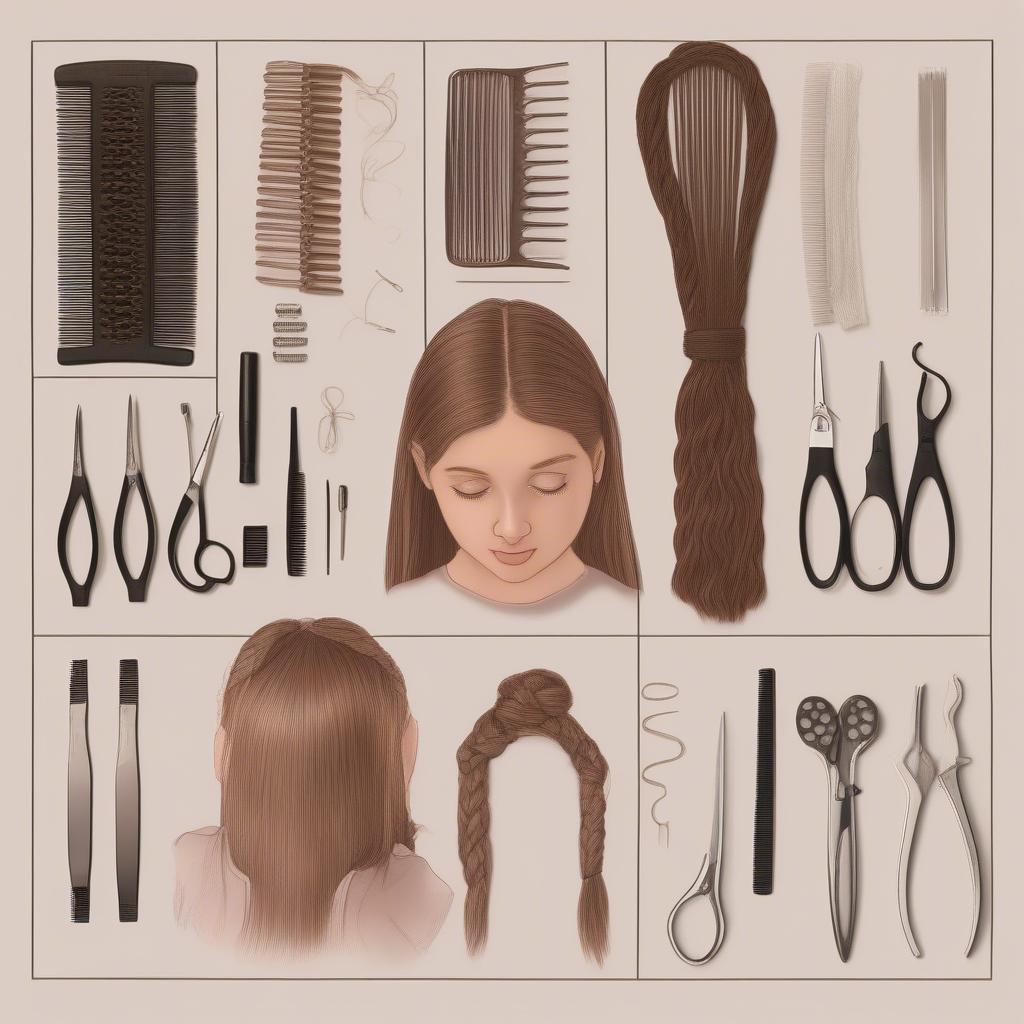 Preparing Hair for Basket Weave