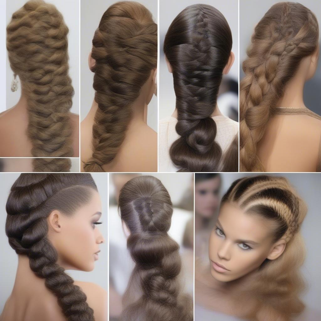 Different Basket Weave Hairstyles