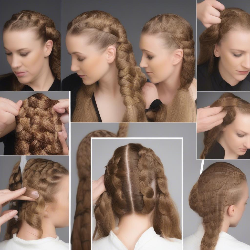 Basket Weave Hairstyle Step-by-Step Tutorial