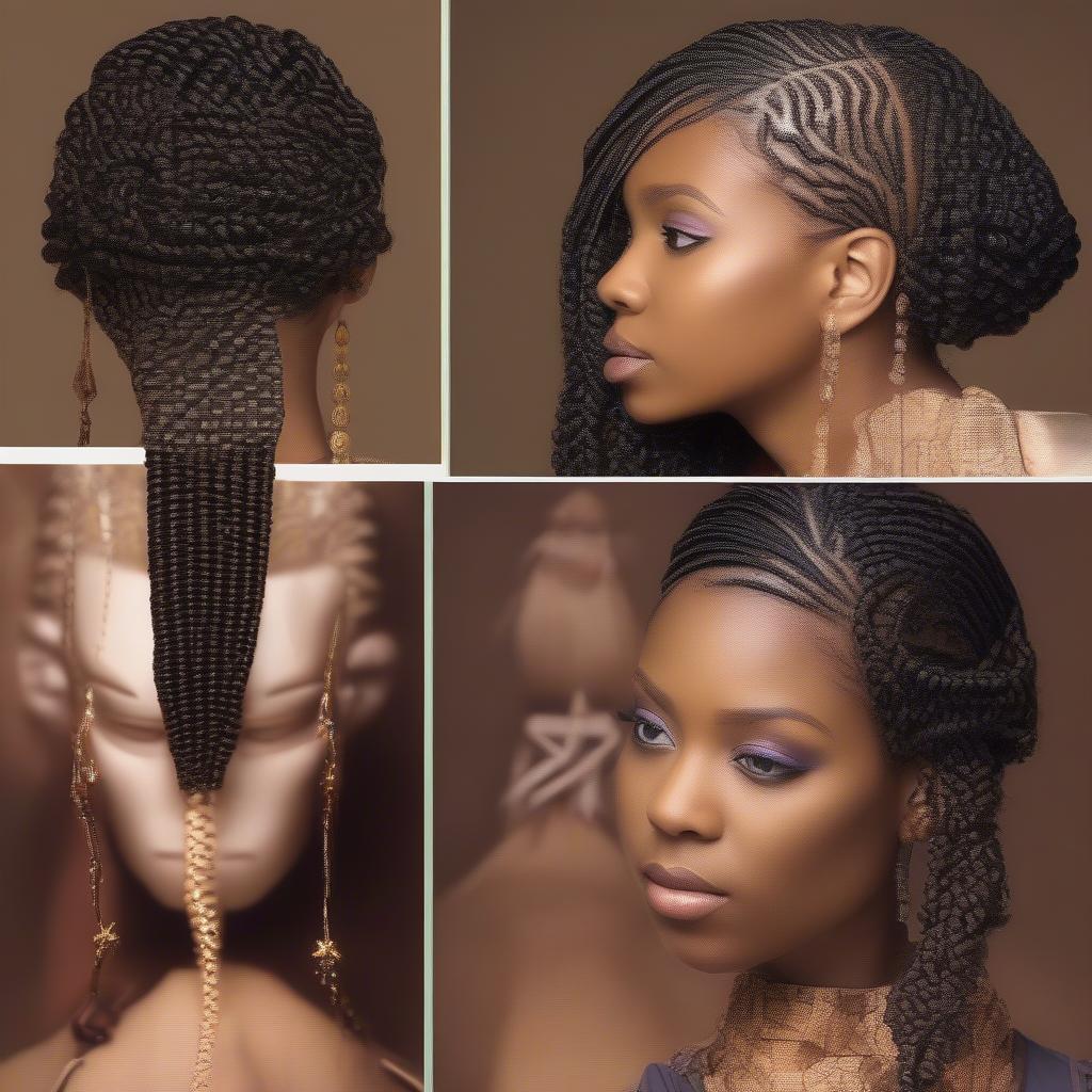 Basket Weave Hairstyle Variations