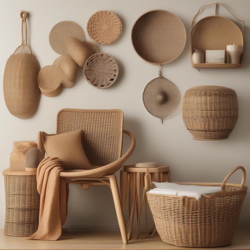 Basket Weave Home Décor Accessories