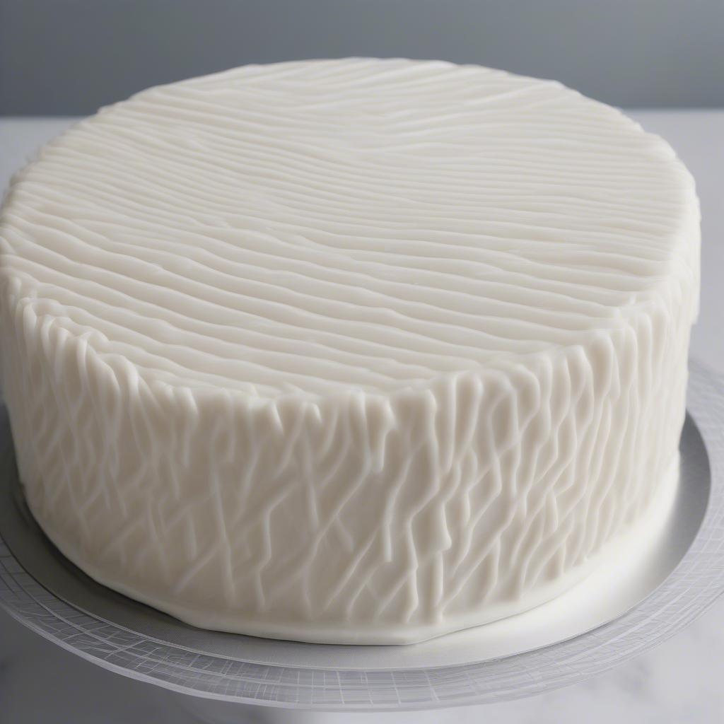 Basket Weave Icing on a Round Cake Tutorial