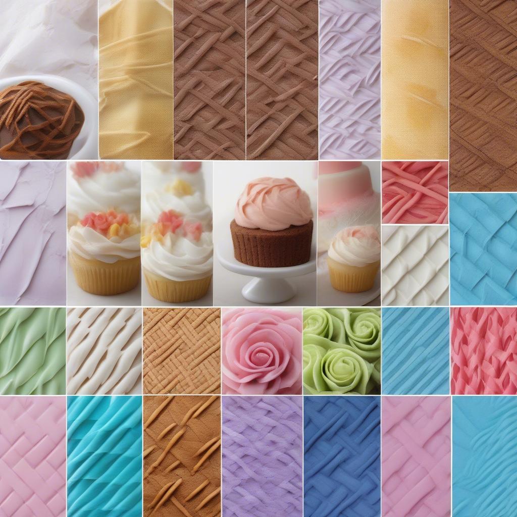 Basket Weave Icing Variations