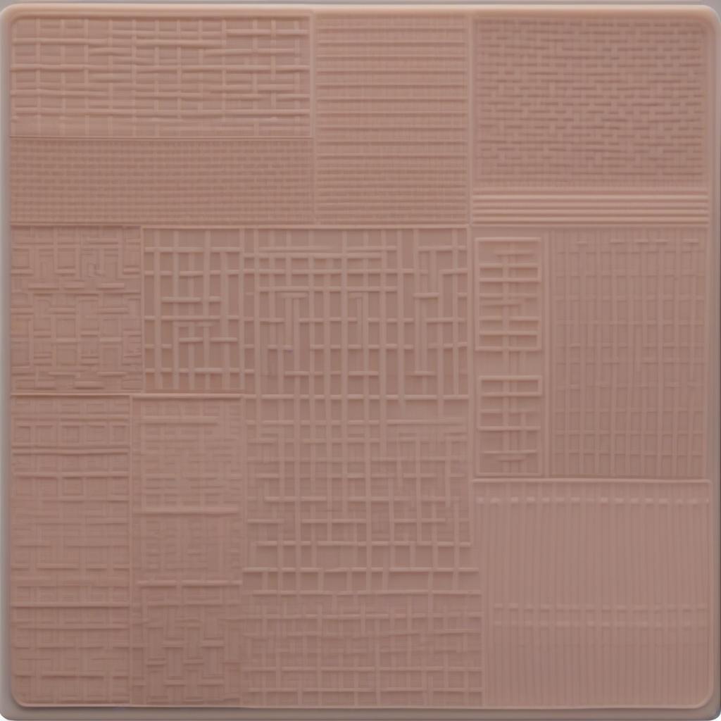 Variety of Basket Weave Impression Mats