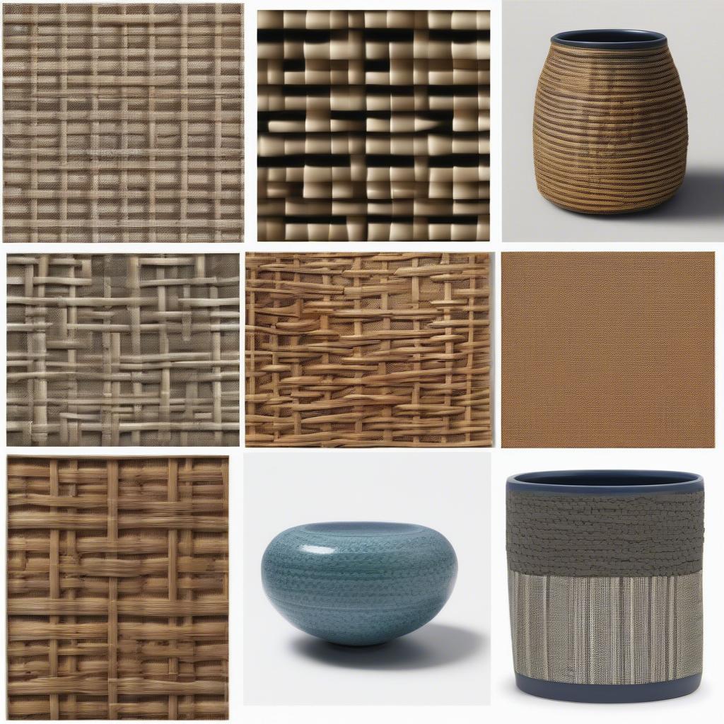 Basket Weave in Different Mediums