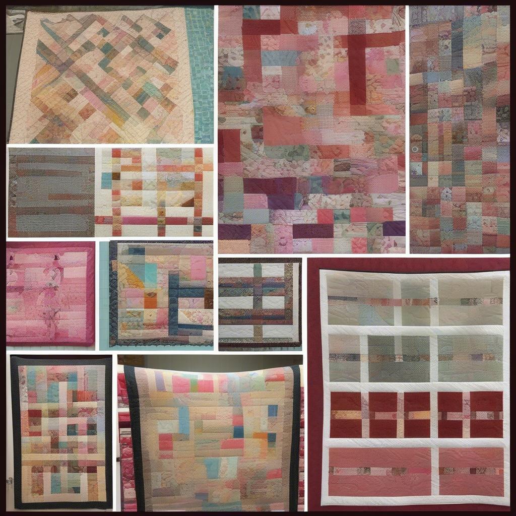 Variations and Personalizations for Basket Weave Jelly Roll Quilts