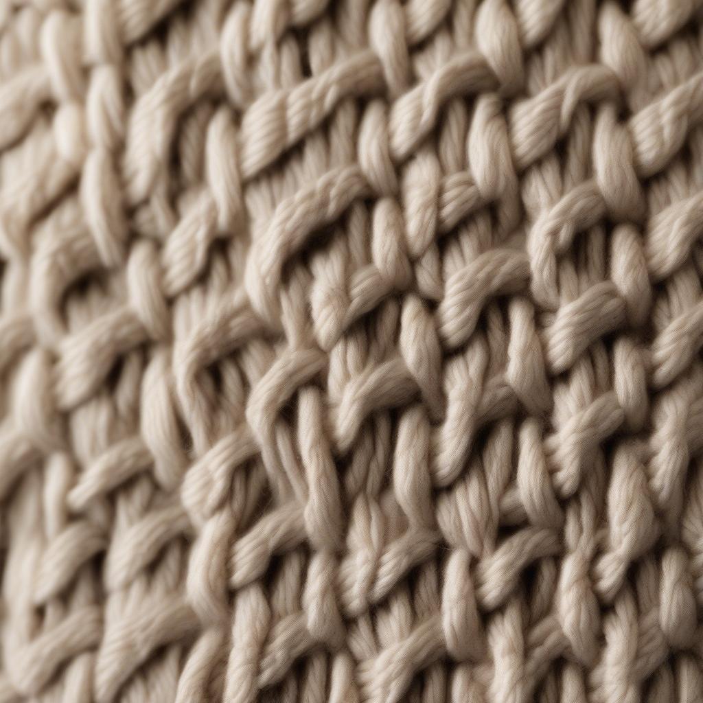 Basket Weave Knit Stitch Basics