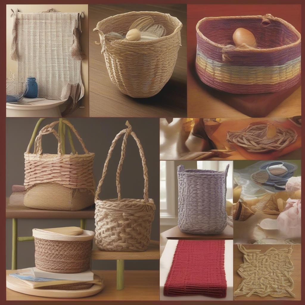 Finished Basket Weave Products