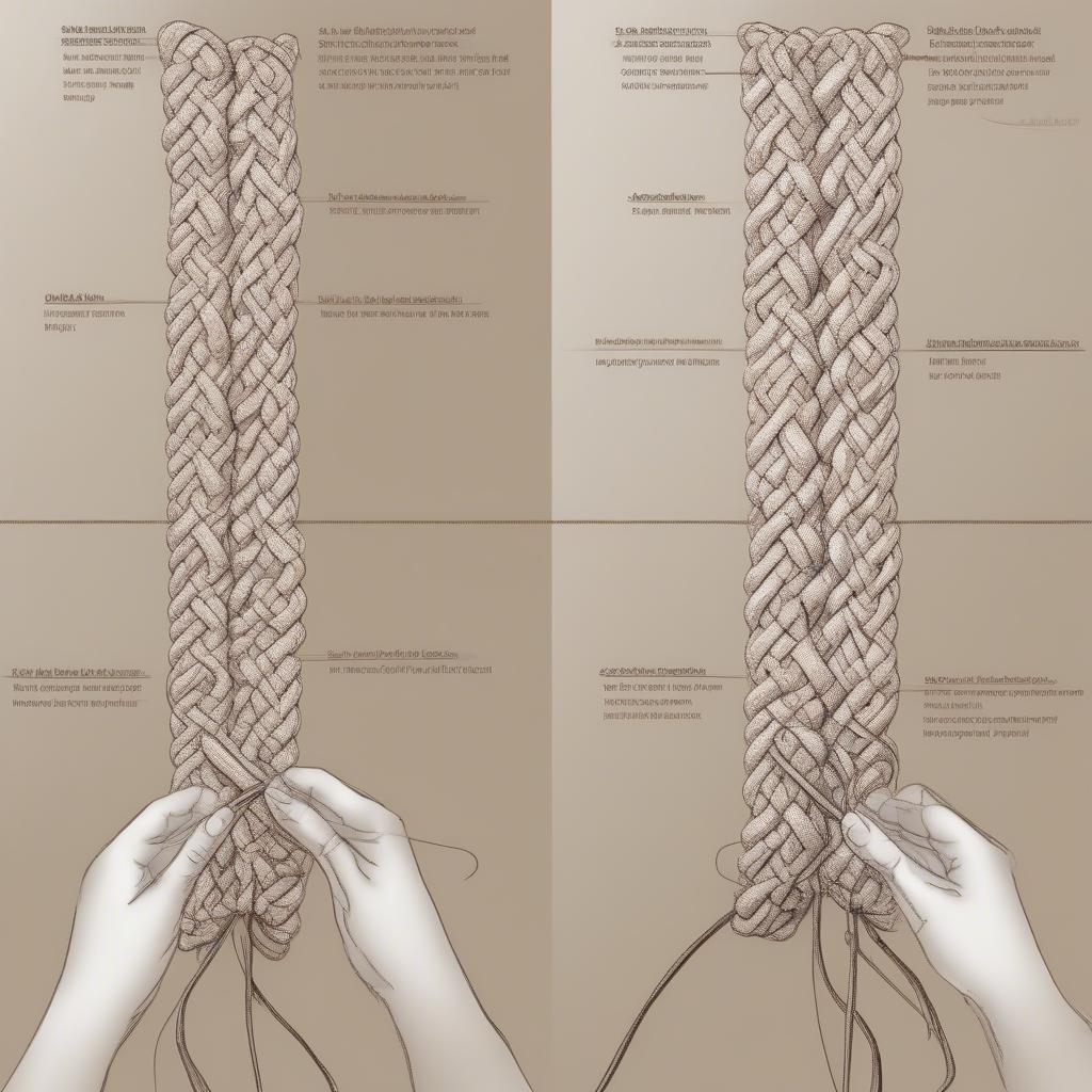 Mastering Different Basket Weave Mesh Cord Grip Techniques