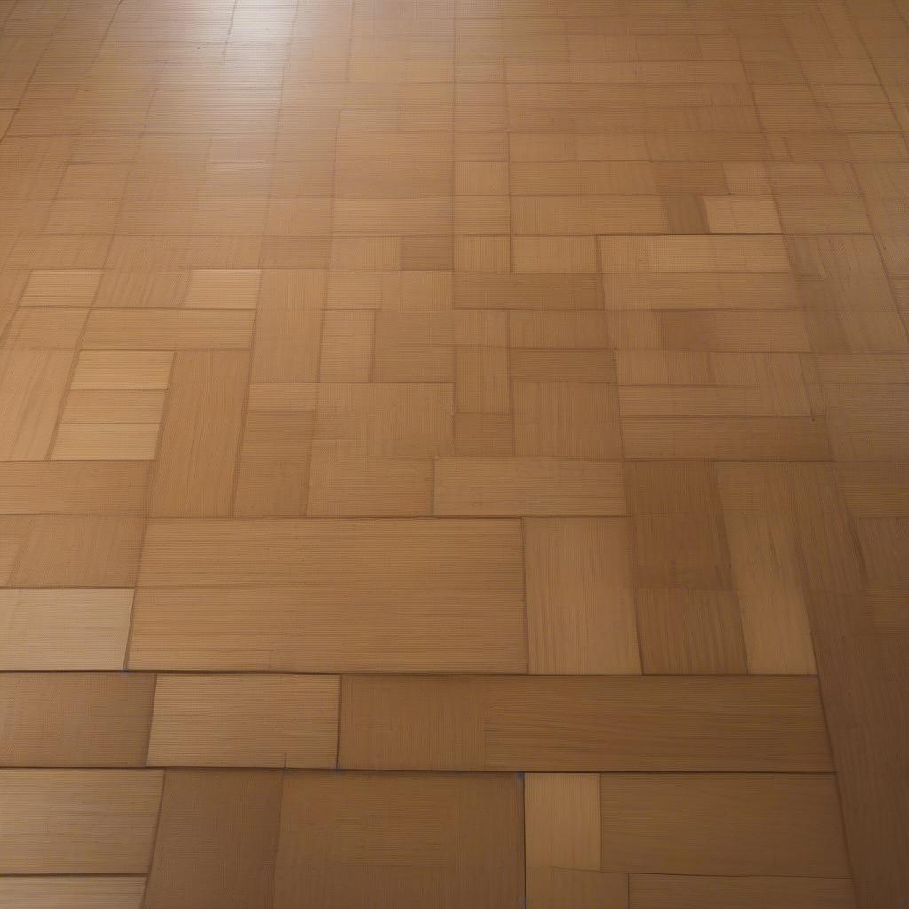 Assessing Damage on Basket Weave Parquet Flooring