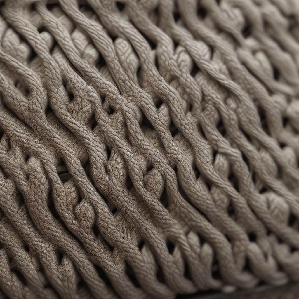 Close-up of a Basket Weave Pattern