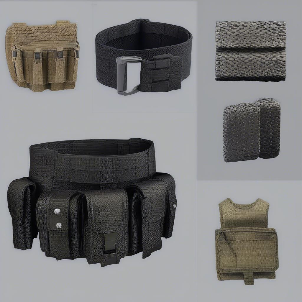 Basket Weave Pattern in Tactical Gear