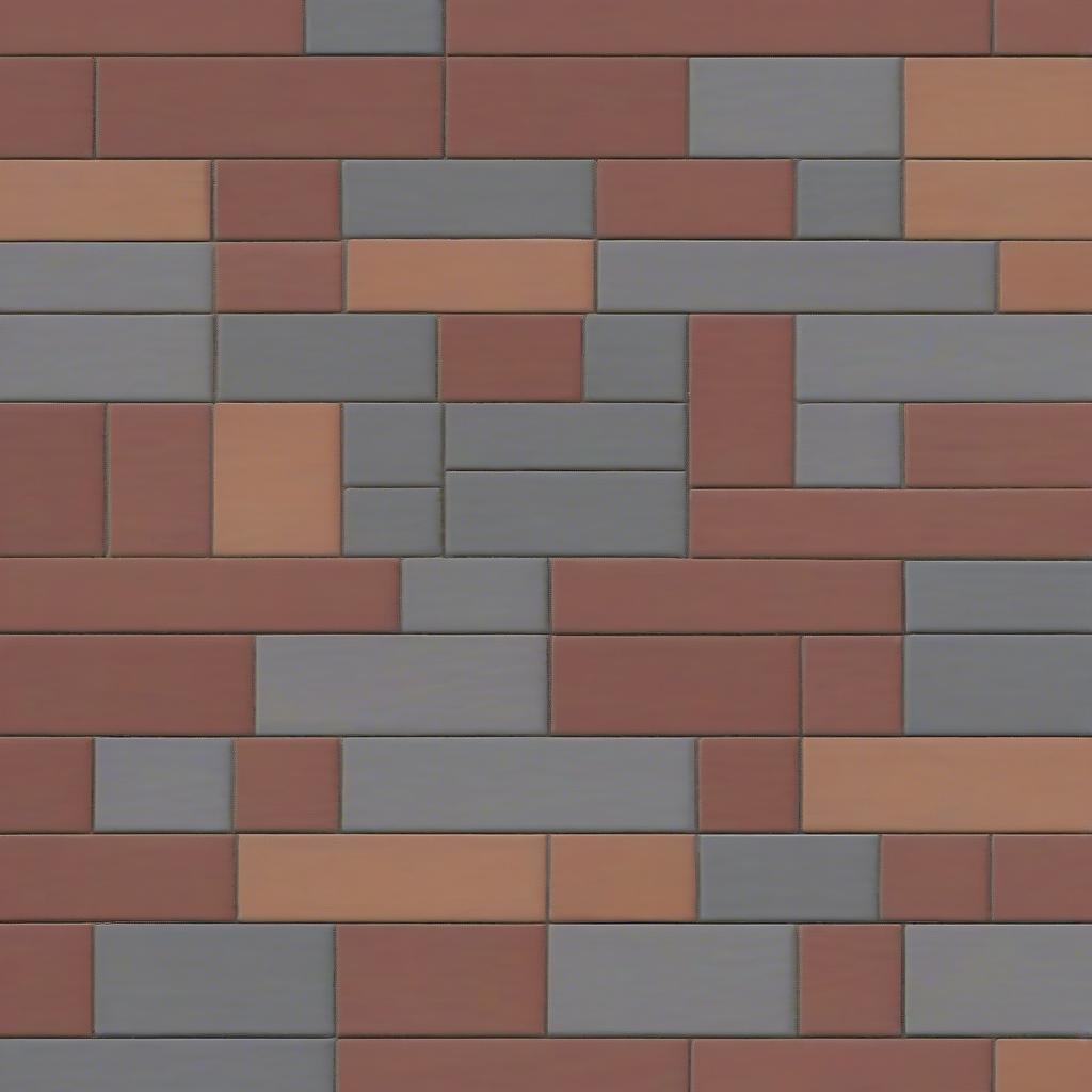 Basket Weave Paver Brick Color Options